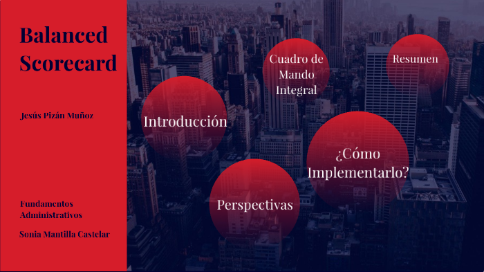 Balanced Scorecard by Jesus Pizan Muñoz on Prezi