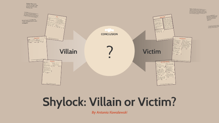 Shylock Villain or Victim