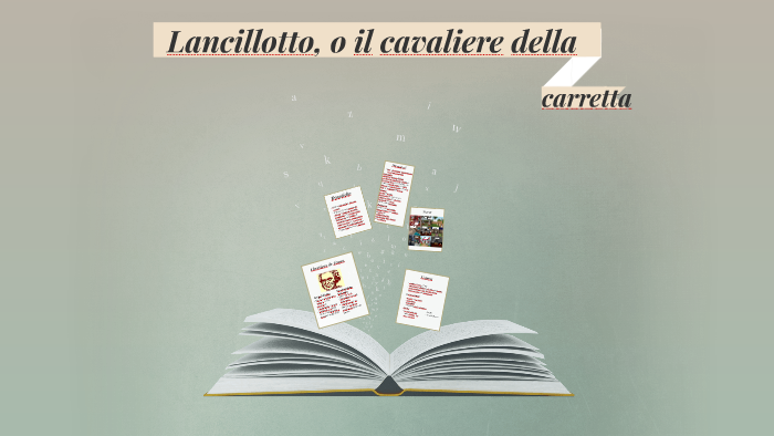 Lancillotto, o il cavaliere della carretta by ludovica festa on Prezi