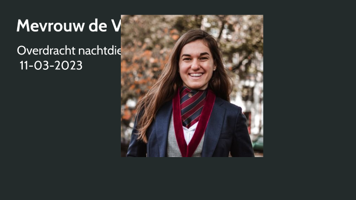 Beste Mevrouw De Vries Hoofdletter