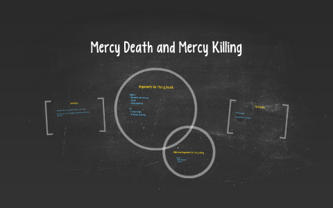 Mercy killing essay