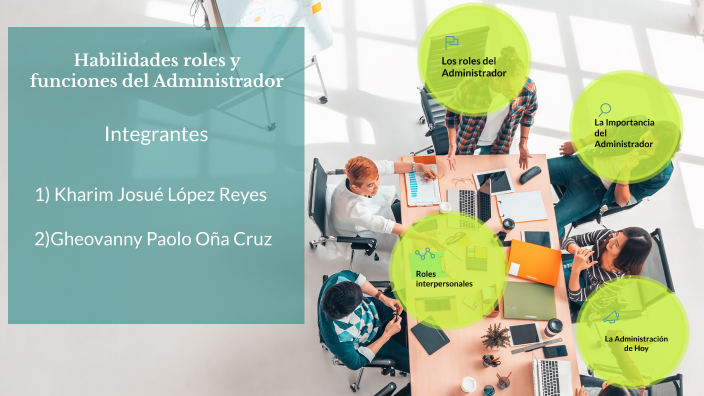 Los Roles De Un Administrador By Gheovanny Oña On Prezi 