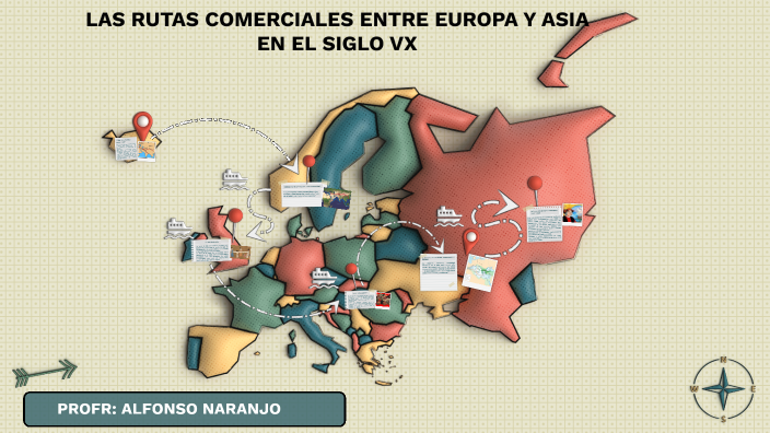 Rutas Comerciales Entre Europa Y Asia Wikipedia prezi.com