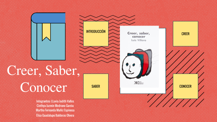 Creer, Saber Y Conocer. By Edith Medrano On Prezi