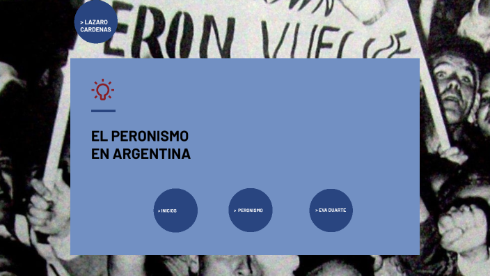 EL PERONISMO EN ARGENTINA by jhon Vedia