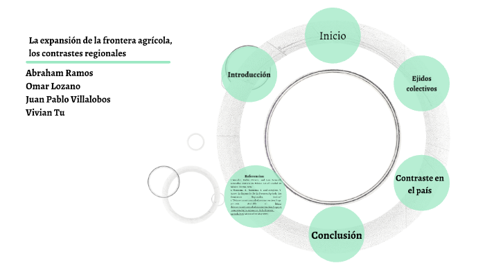 La expansión de la frontera agrícola,los contrastes regionales by