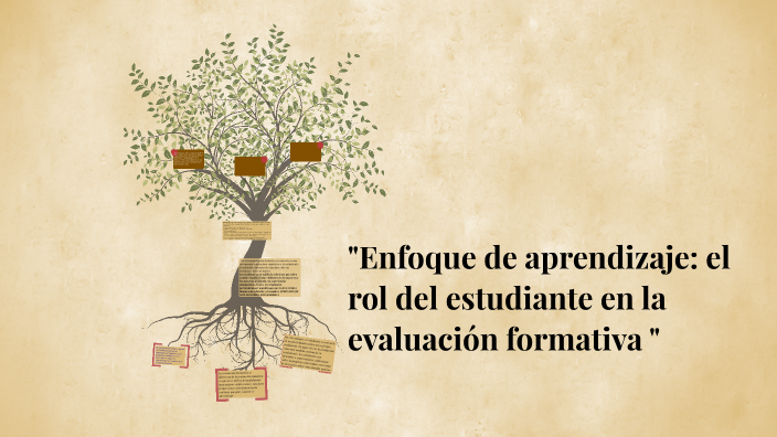 "Enfoque de aprendizaje: el rol del estudiante en la evaluación ...