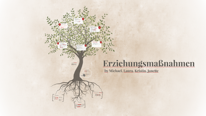 Erziehungsmaßnahmen Erziehungsmaßnahmen