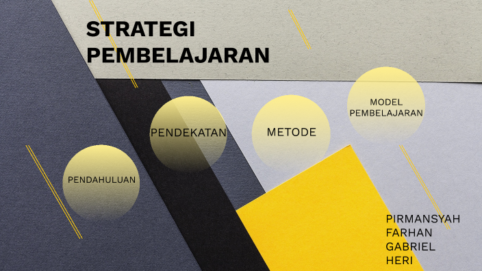 Strategi Pembelajaran By Pirmansyah On Prezi