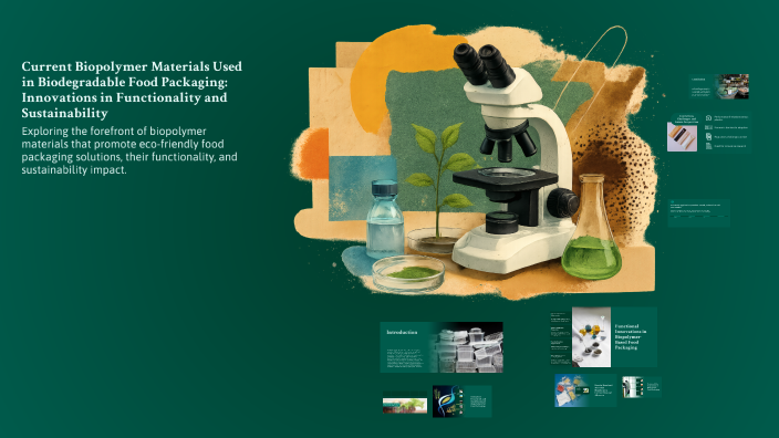 Current Biopolymer Materials Used in Biodegradable Food Packaging ...