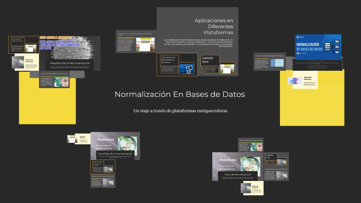 Normalización en Bases de Datos by Allison Ramirez on Prezi