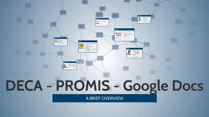 Deca Promis Google Docs Head Start By Ashley Brown