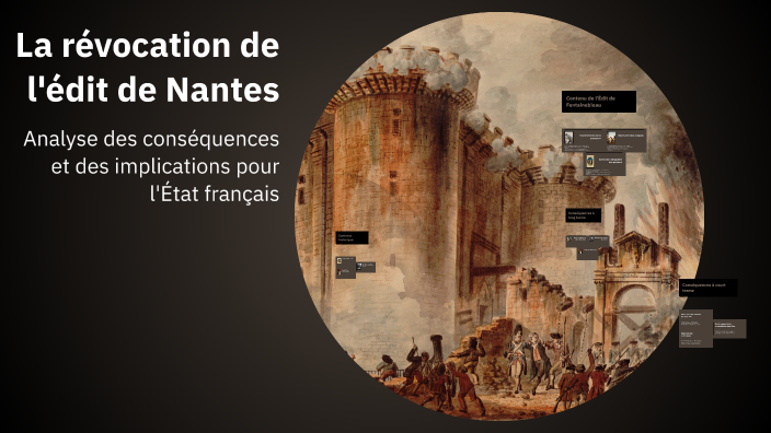 La révocation de l'édit de Nantes by alexis on Prezi