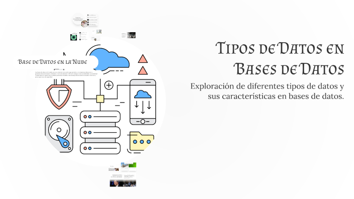 Tipos de Datos en Bases de Datos by Guadalupe Ramirez on Prezi