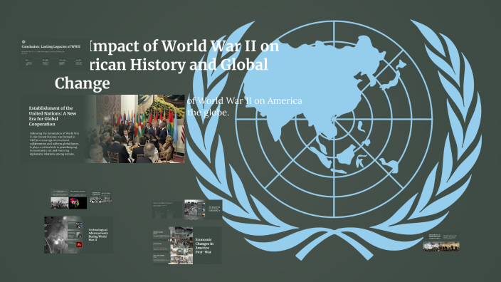 The Impact of World War II on American History and Global Change by ...