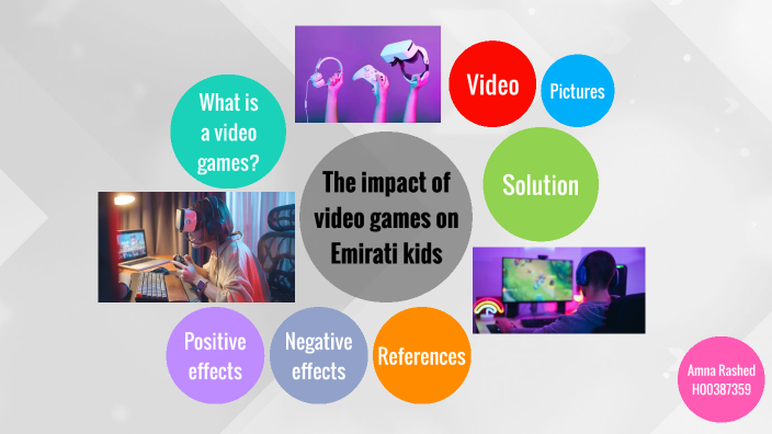 The impact of video games on Emirati kids by Amna Rashed