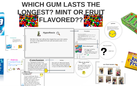 Flavor Of Gum Longest Name