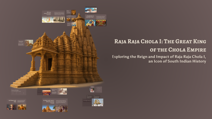 Raja Raja Chola I: The Great King of the Chola Empire by Anjaly ...