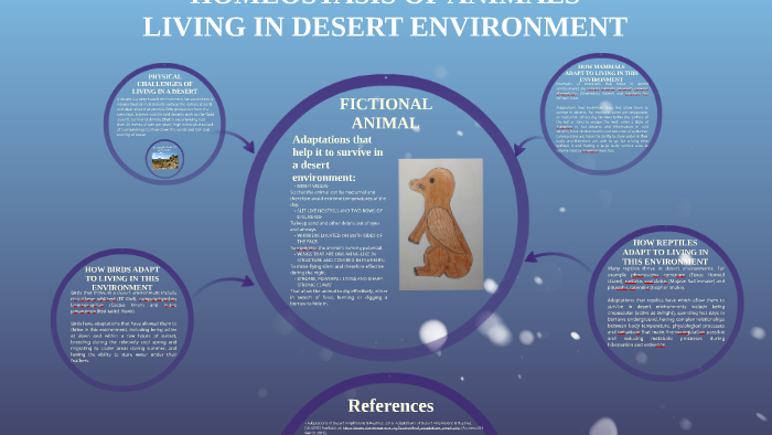 HOMEOSTASIS OF ANIMALS LIVING IN DESERT ENVIRONMENT by Elisa K