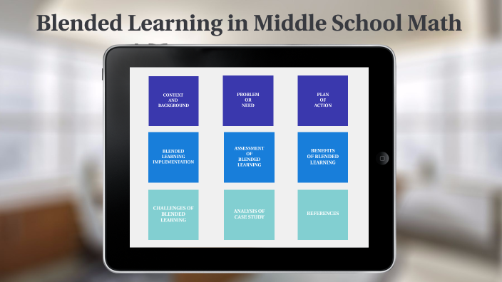 case study blended learning