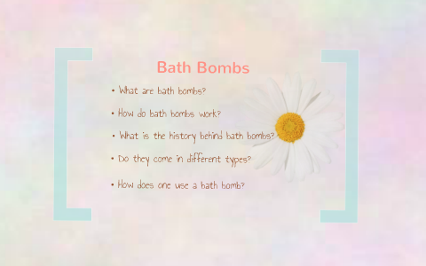 how do bath bombs work