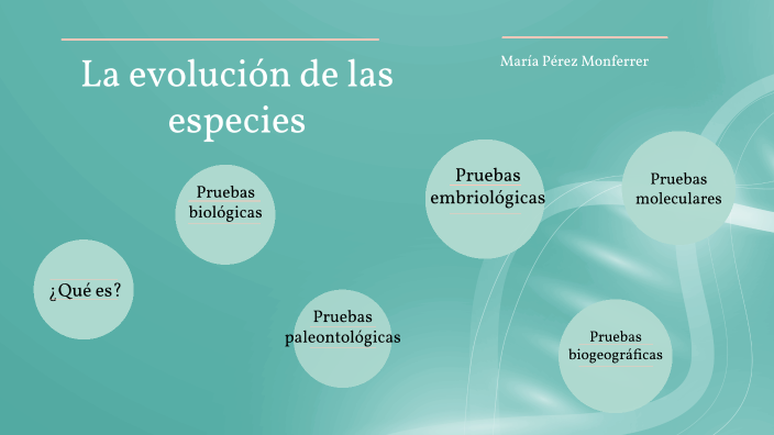 Evolución de las especies by María Pérez Monferrer on Prezi