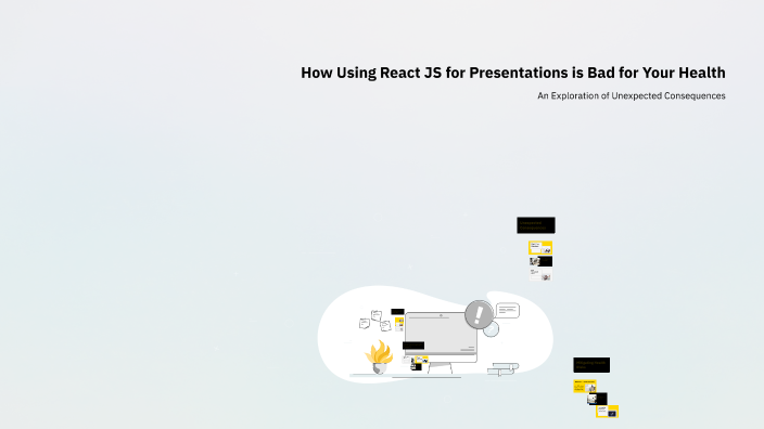 How Using React JS for Presentations is Bad for Your Health by Daniil ...