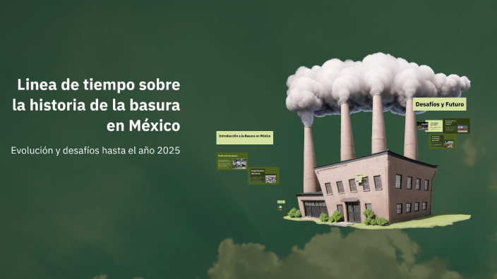 Linea de tiempo sobre la historia de la basura en México by Fabiola ...
