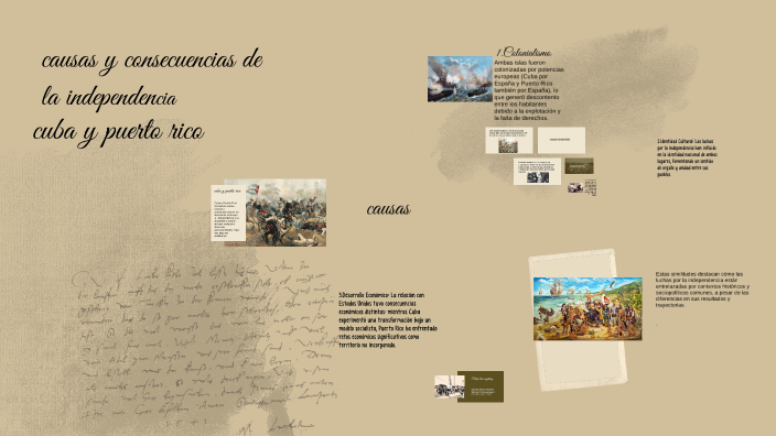 causas y consecuencias de la independencia by francisco castellanos on ...