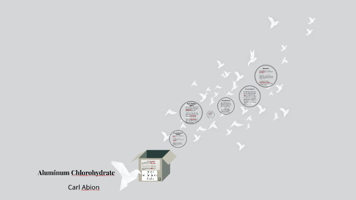 Aluminum Chlorohydrate By Carl Abion