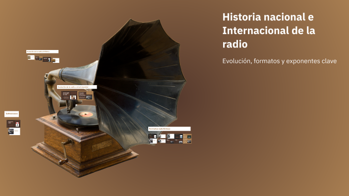 Historia Nacional E Internacional De La Radio prezi.com