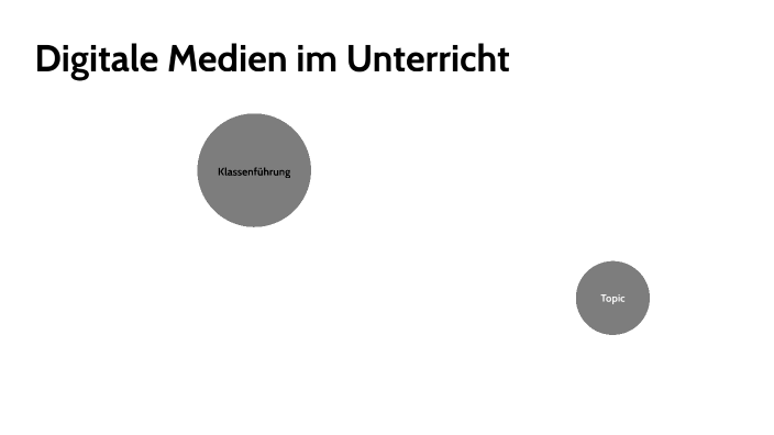 Digitale Medien Im Unterricht By Max L. On Prezi