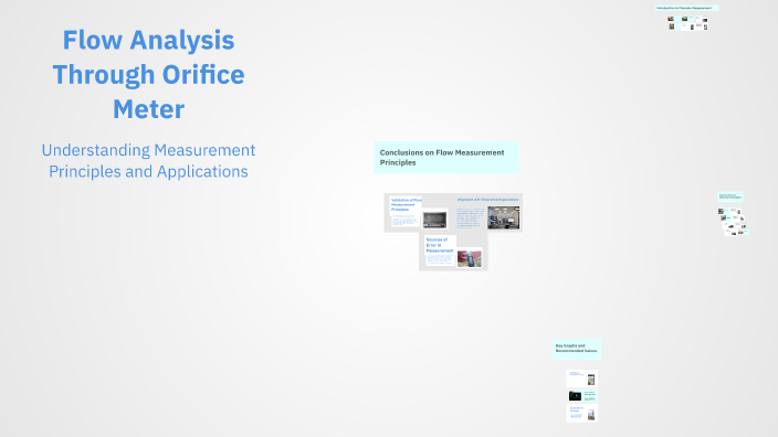 Flow Analysis Through Orifice Meter by HASAN AZIZ on Prezi