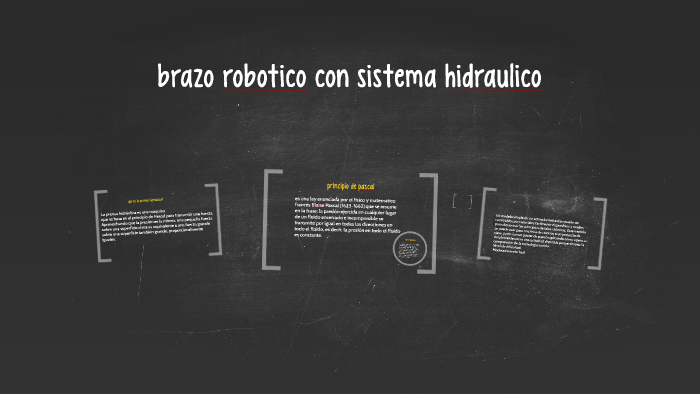 brazo robotico con sistema hidraulico by Andrea Manrique on Prezi