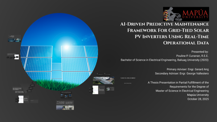 AI-Driven Predictive Maintenance Framework for Grid-Tied Solar PV ...