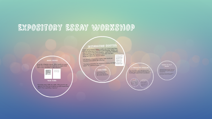 What is expository text picture