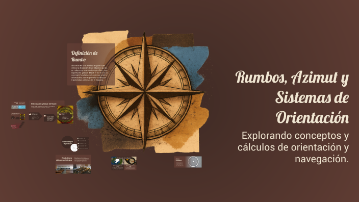Rumbos, Azimut y Sistemas de Orientación by Sahori Gastelum on Prezi