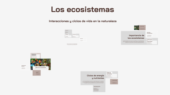 Los ecosistemas by Esteban Fernández on Prezi