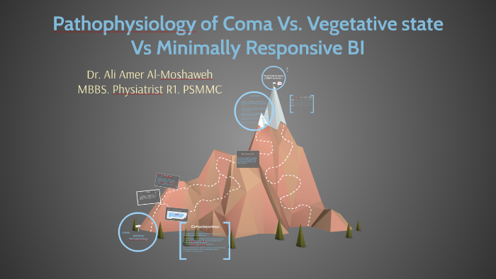 Pathophysiology of Coma Vs. Vegetative state Vs Minimally BI by Ali ...