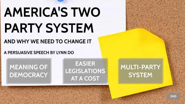 AMERICA'S TWO PARTY SYSTEM By Lynn Do