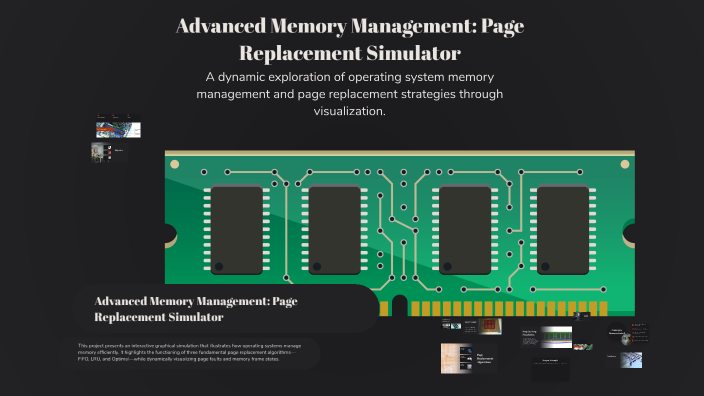 Advanced Memory Management: Page Replacement Simulator by suleman ...