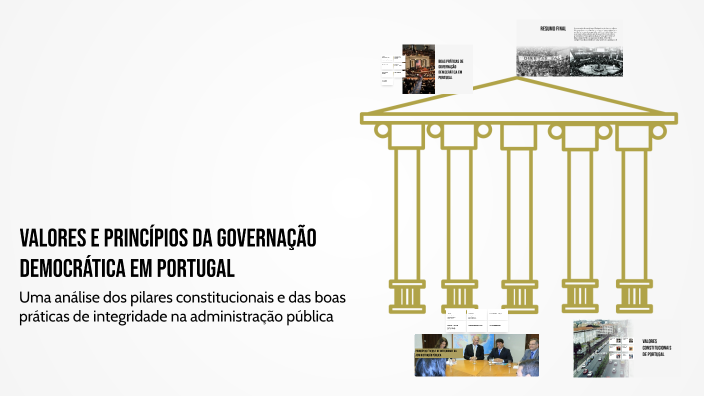 Valores e Princípios da Governação Democrática em Portugal by Larissa ...