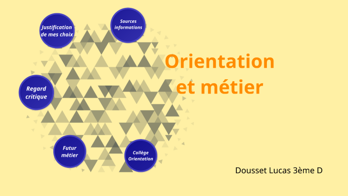 EPI 1 orientation (parcours avenir) by Lucas Dousset on Prezi