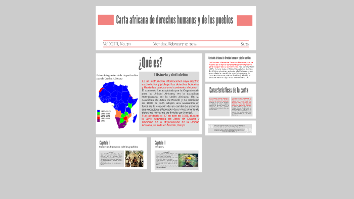 Carta africana de derechos humanos y de los pueblos by Ciro Castro on Prezi