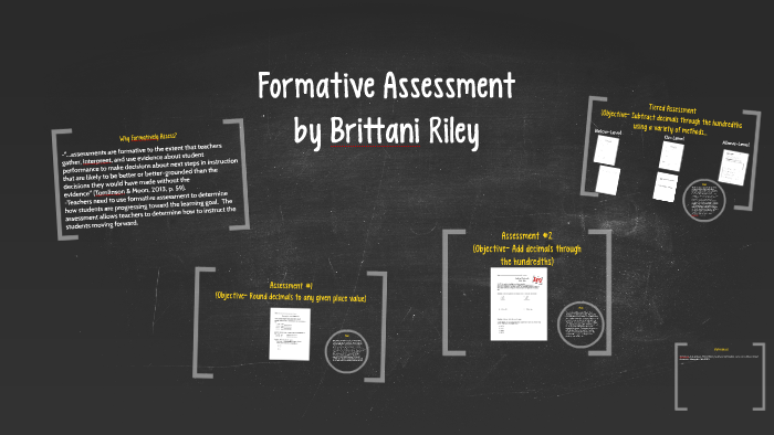 Formative Assessment by Brittani Riley on Prezi