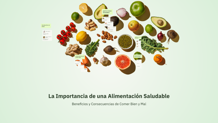 La Importancia de una Alimentación Saludable by Jose Martin Juarez ...