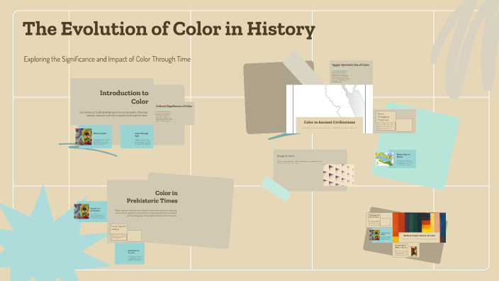 The Evolution of Color in History by maya lev on Prezi
