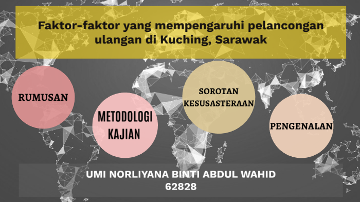 Faktor Faktor Yang Mempengaruhi Pelancongan Ulangan Di Kuching Sarawak By Umi Norliyana