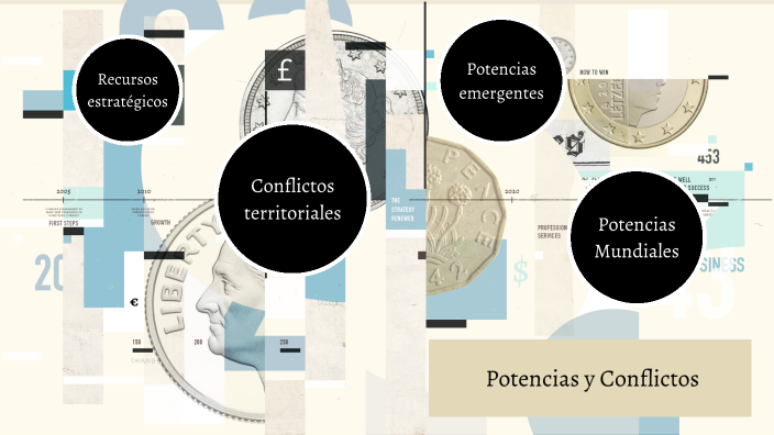 Características de las potencias mundiales y las economías emergentes