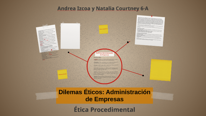 Dilemas Éticos: Administración de Empresas by Andrea Prttt on Prezi